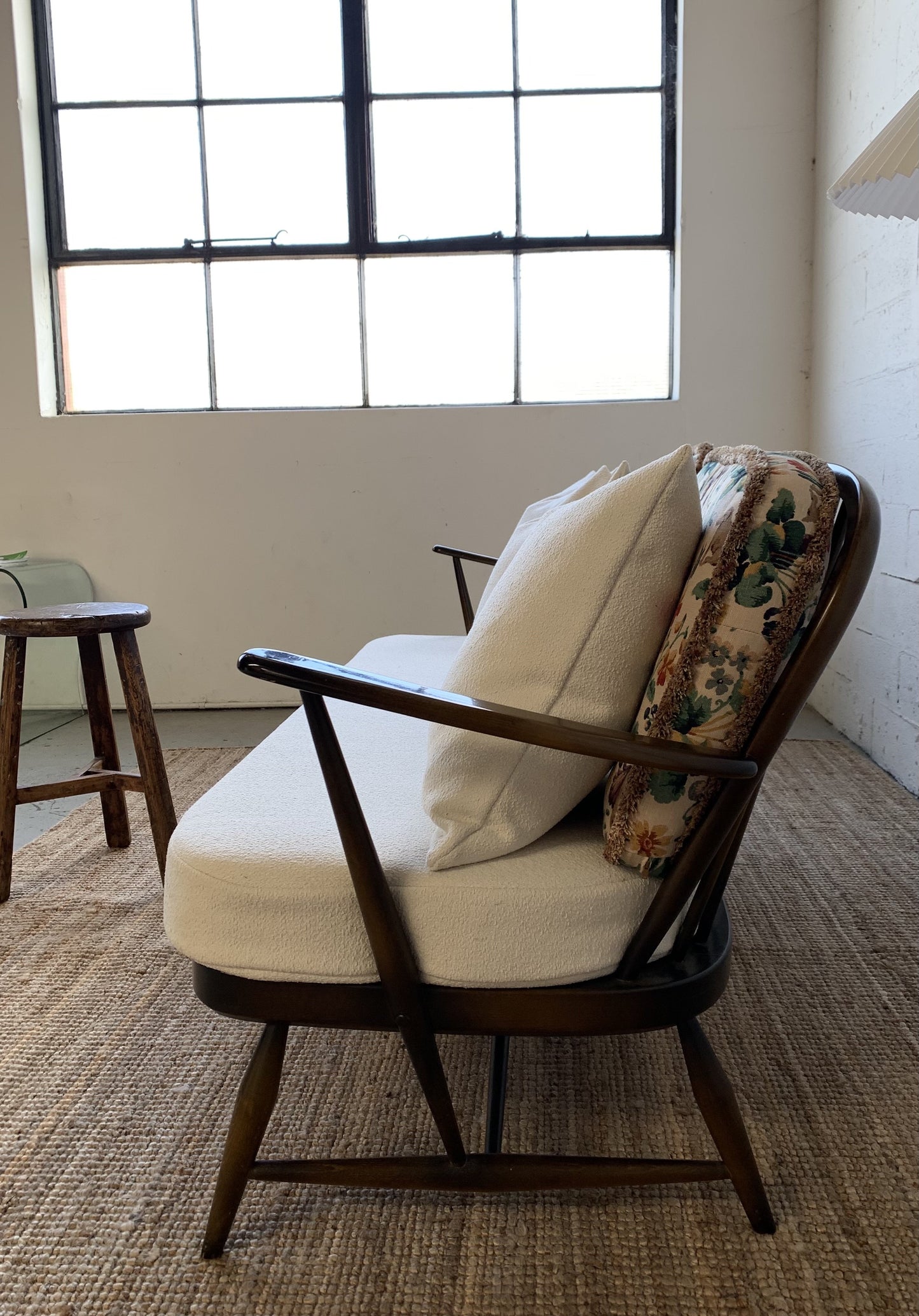 Boucle Sofa by Lucian Ercolani for Ercol (Includes Cushion Set)