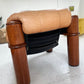 - Pacific Green Tan Leather Armchair