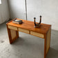 Rattan Console Table With Storage
