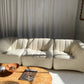 - Featherston Numero VII Modular Set - Cream Leather