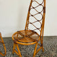 Italian 1960’s Bamboo Chair - One Available