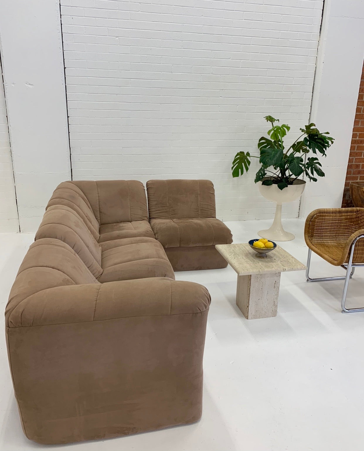 Vintage Corner Modular Sofa by King Furniture