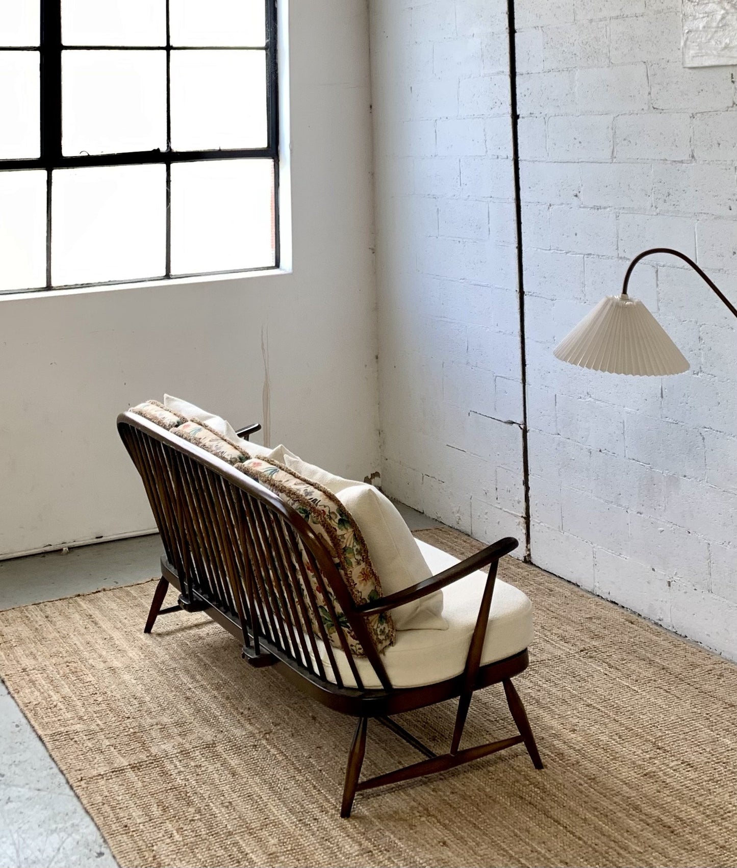 Boucle Sofa by Lucian Ercolani for Ercol (Includes Cushion Set)