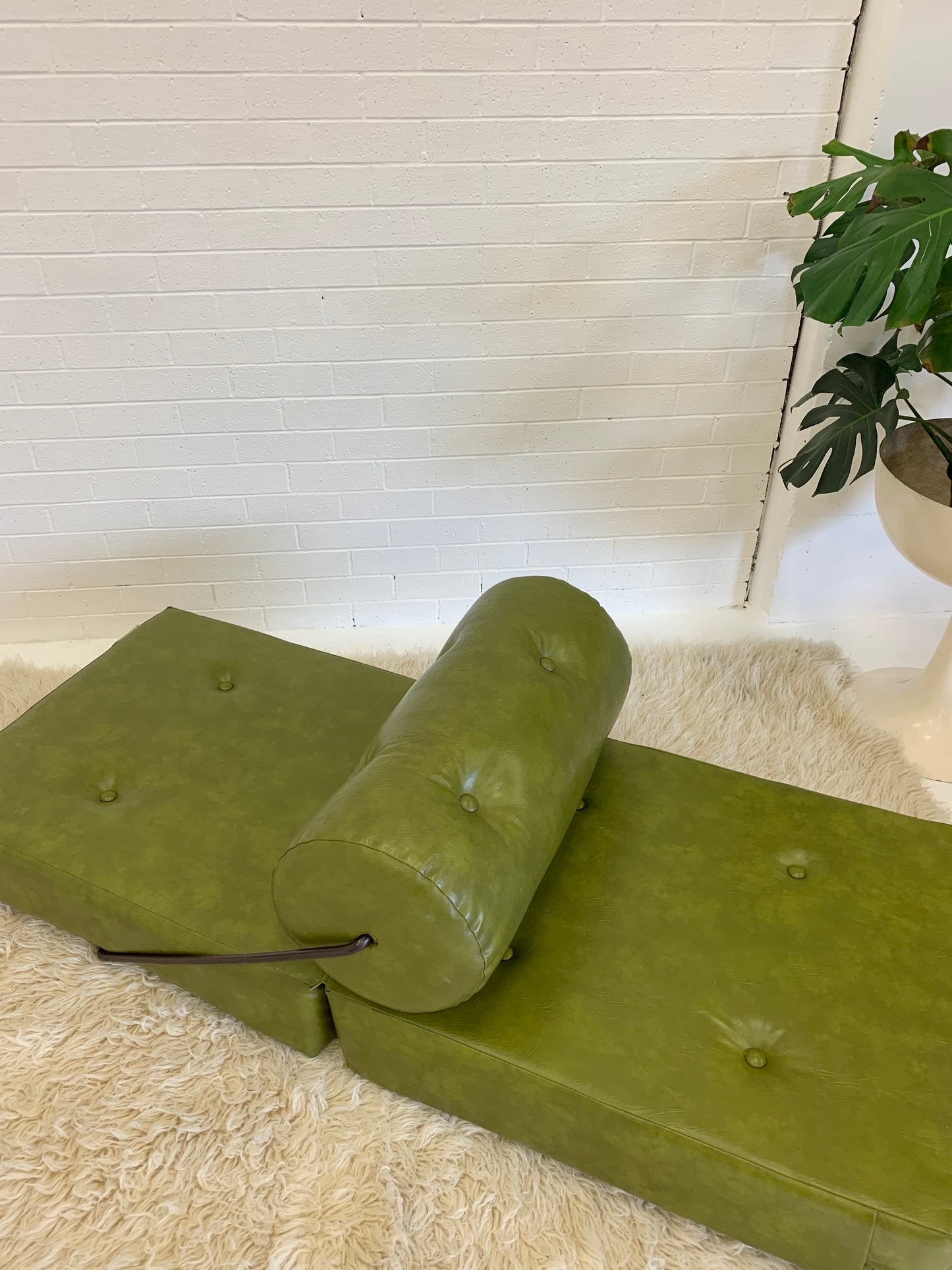 Vintage Ikea “TAJT” Armchair / Fold Out Day Bed