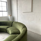 Bespoke Velvet Modular in Deep Botanical Green