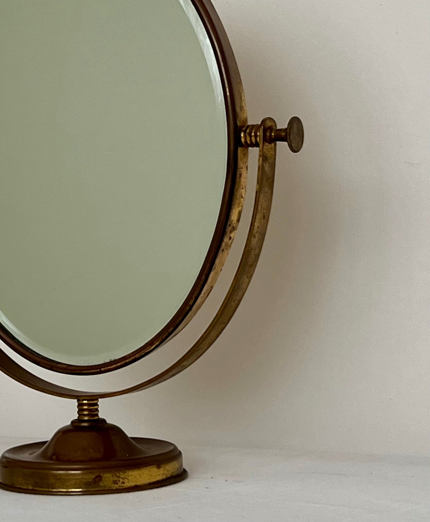 - 1940s Swedish Table Mirror by Josef Frank (attr.)