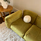 Incredible Chartreuse Velvet Sofa