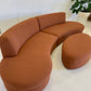 Boucle Curved Modular Sofa