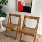 Original 1960’s Aldo Jacober and Pierangela d’Aniello “Trieste” Folding Chairs for Bazzani