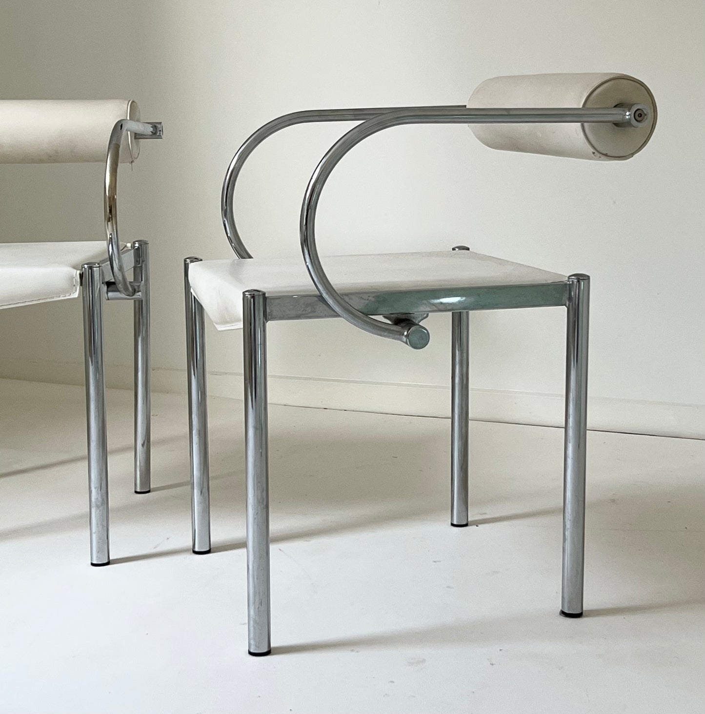 Set of 8 Vintage Italian Dining Chairs