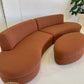 Boucle Curved Modular Sofa