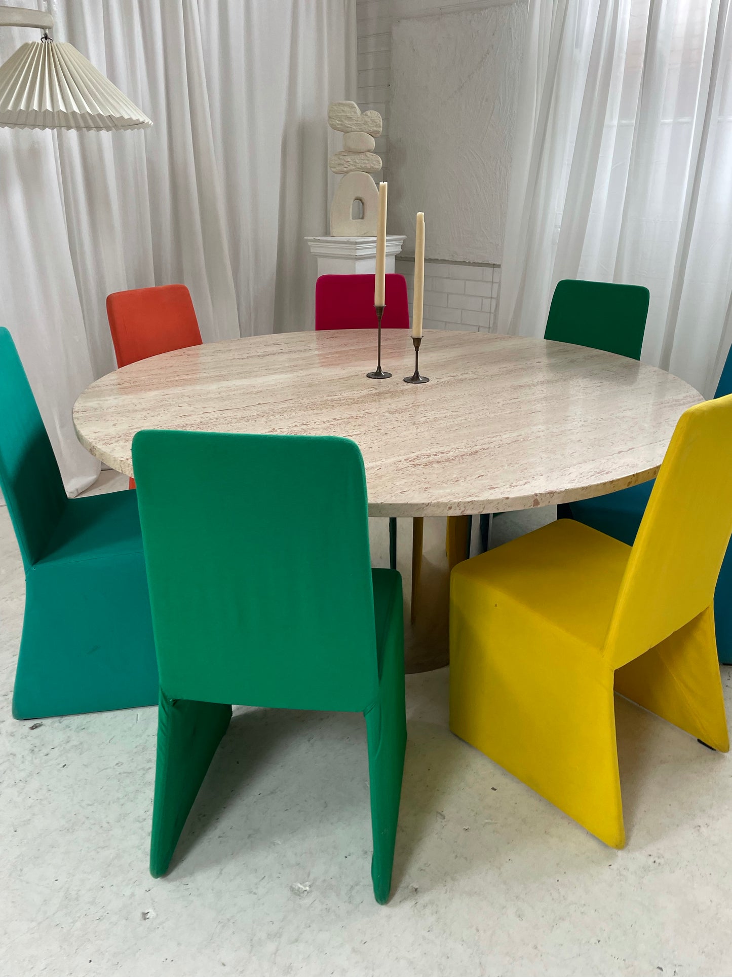 Italian Diamanté Chairs by Claudio Salocchi