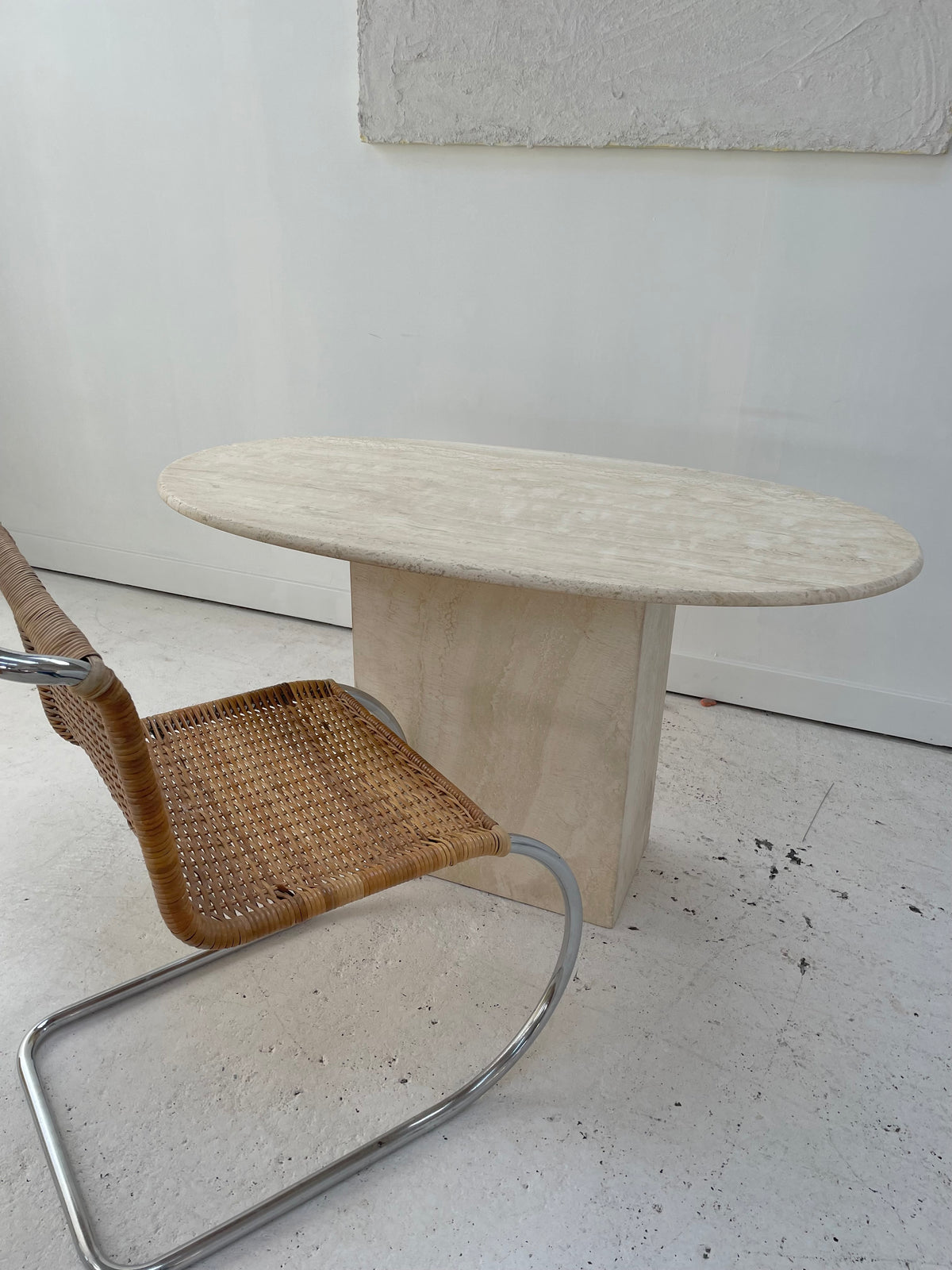 Travertine Desk Table