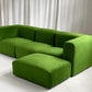Mohair Velvet Modular Sofa