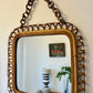 Vintage Italian Bamboo Mirror, Circa 1960’s