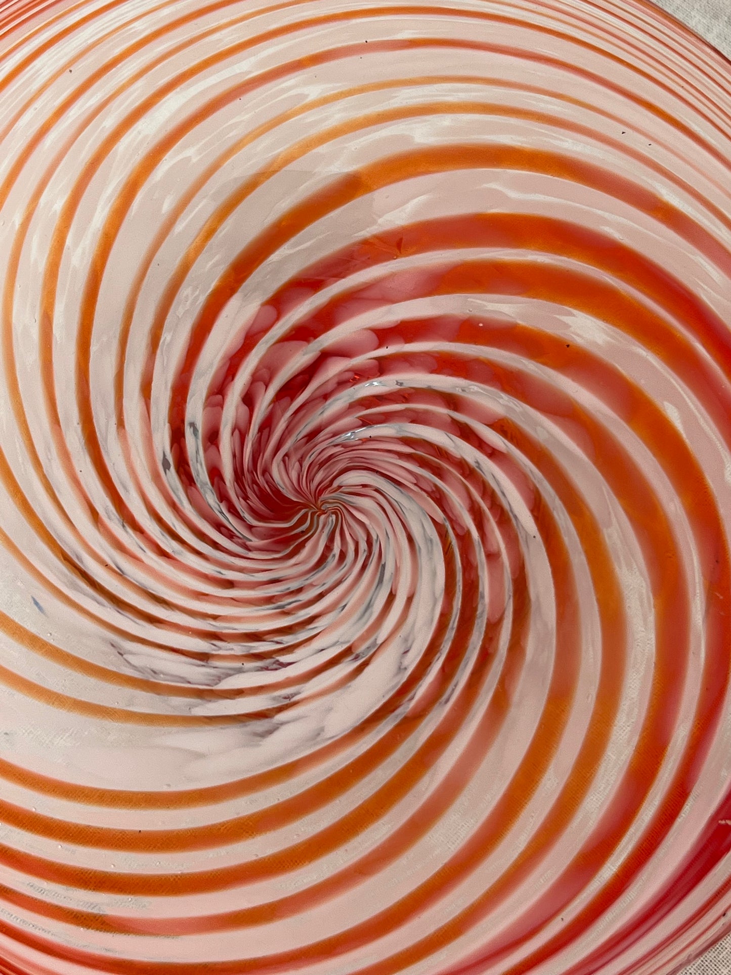 Vintage Swirly Murano Fruit Bowl, Italy