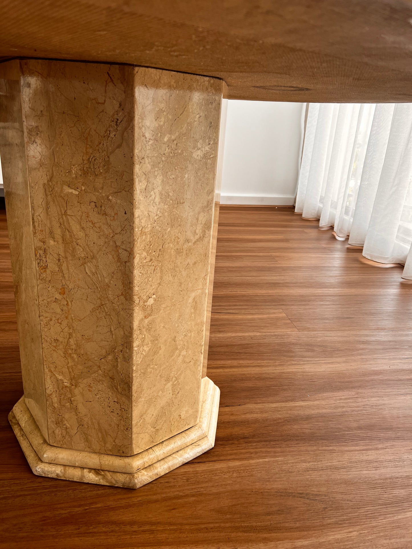 - Vintage Marble Dining Table