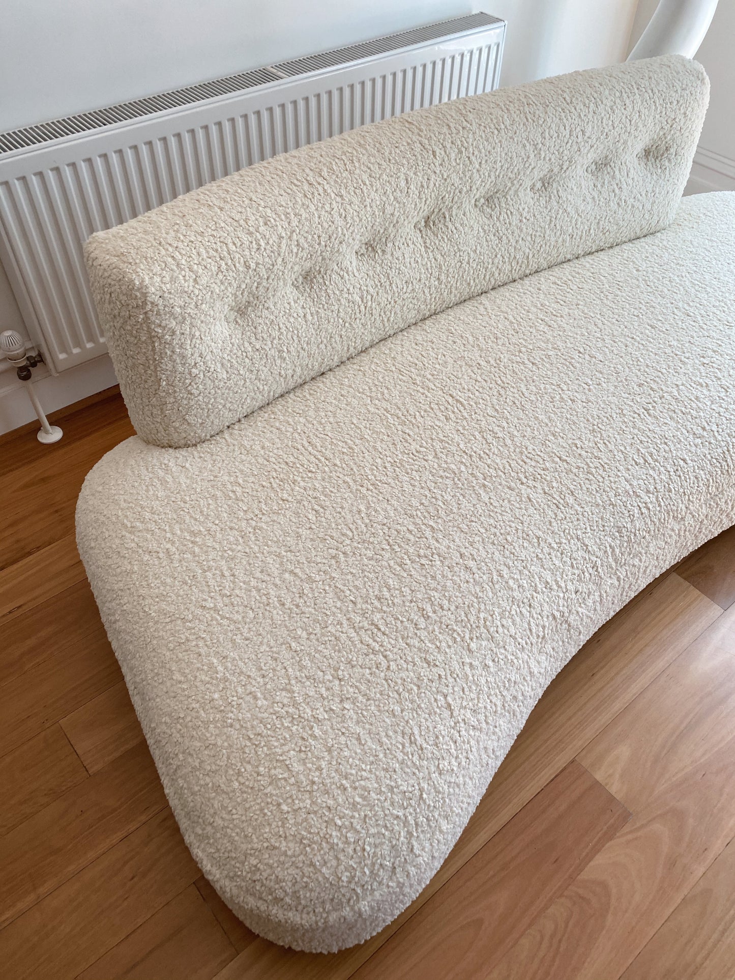 Custom Made Vintage Curved Sofa