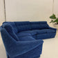 Vintage Modular Curved Sofa by Parker