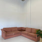 Vintage Parker Velvet Modular Sofa