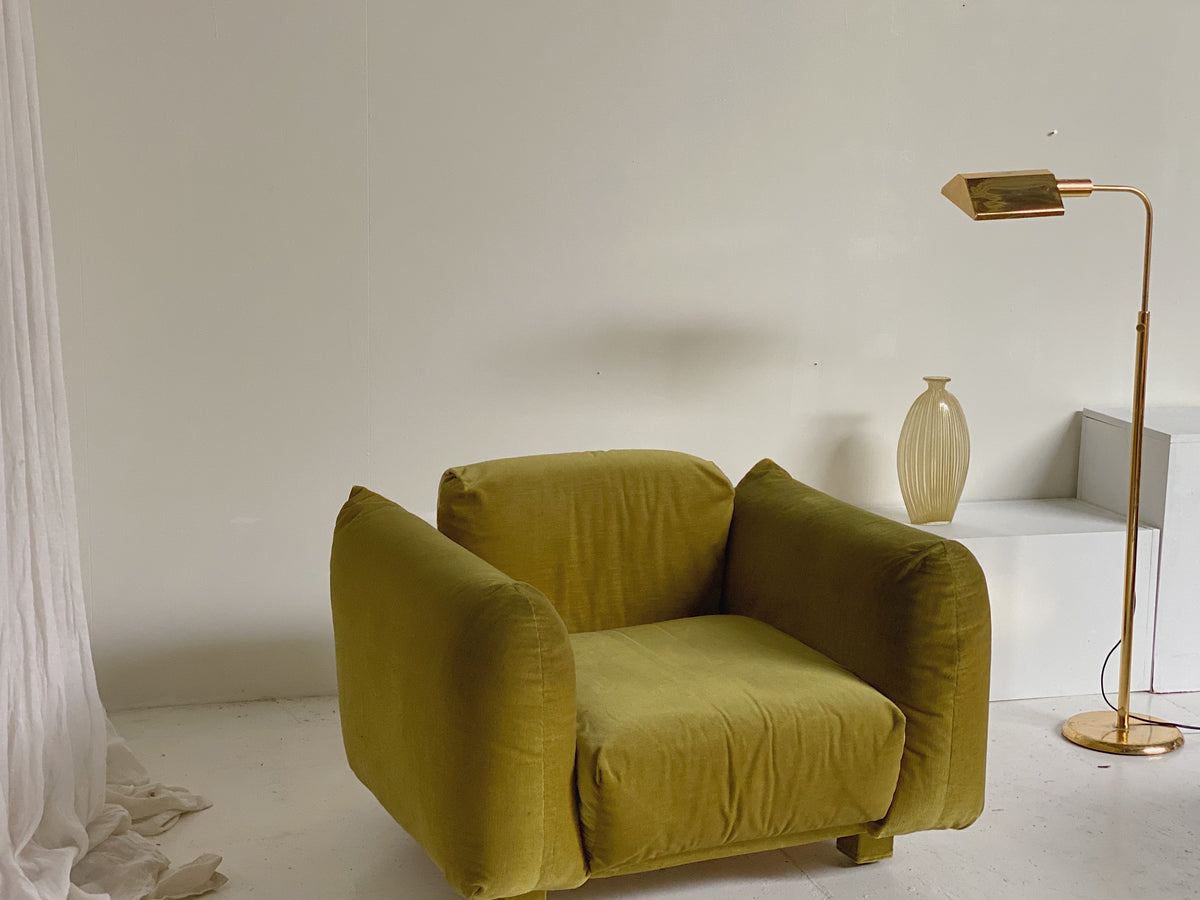 Chubby Velvet Lounge Chair