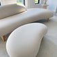 Noguchi Style Sculptural Free-Form Sofa and Ottoman