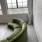 Bespoke Velvet Modular in Deep Botanical Green