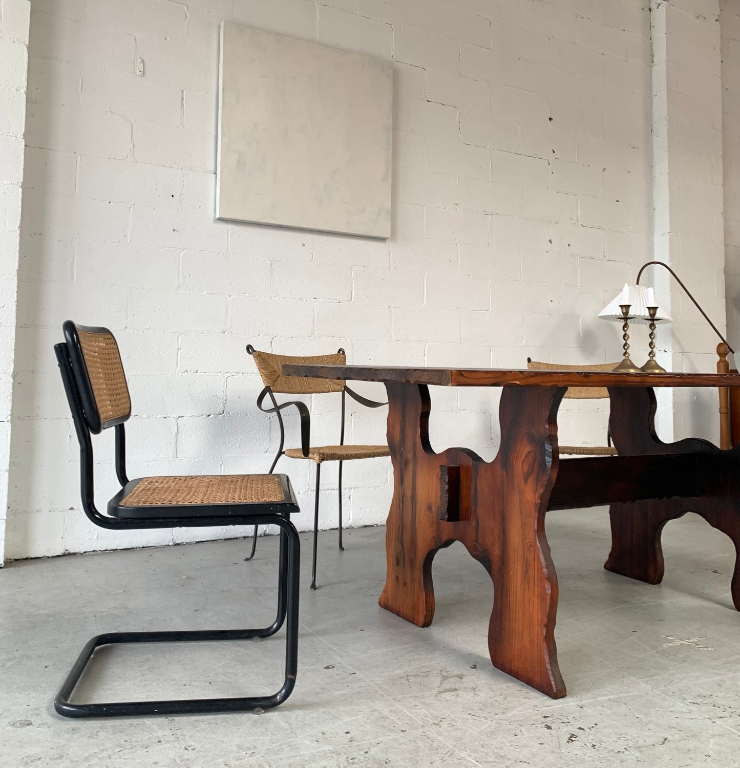 Hand Carved Spanish-Style Dining Table