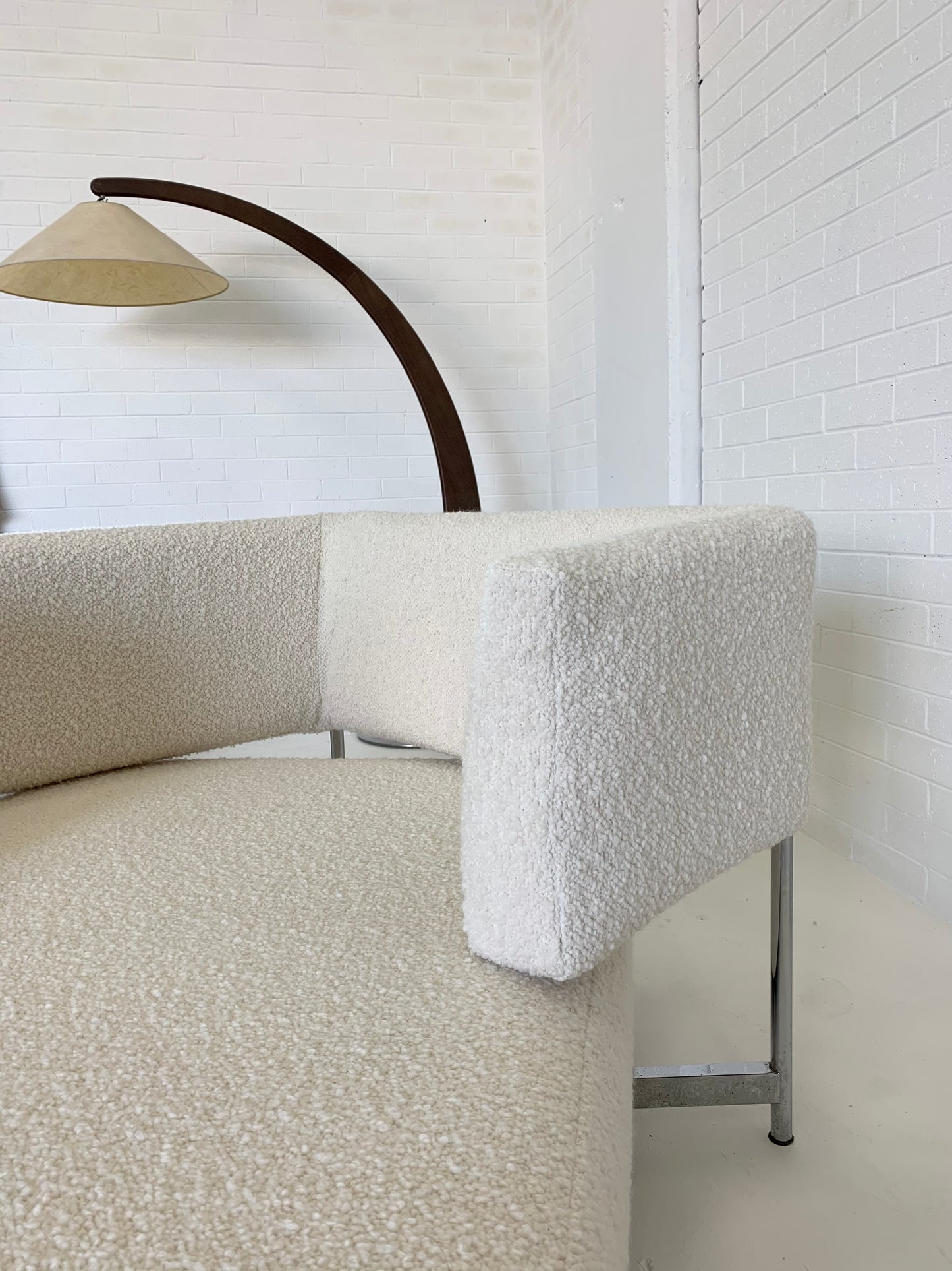 Wool Boucle “Tangeri” Sofa by Francesco Binfare for Edra