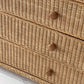 Large Vintage Cane Drawers