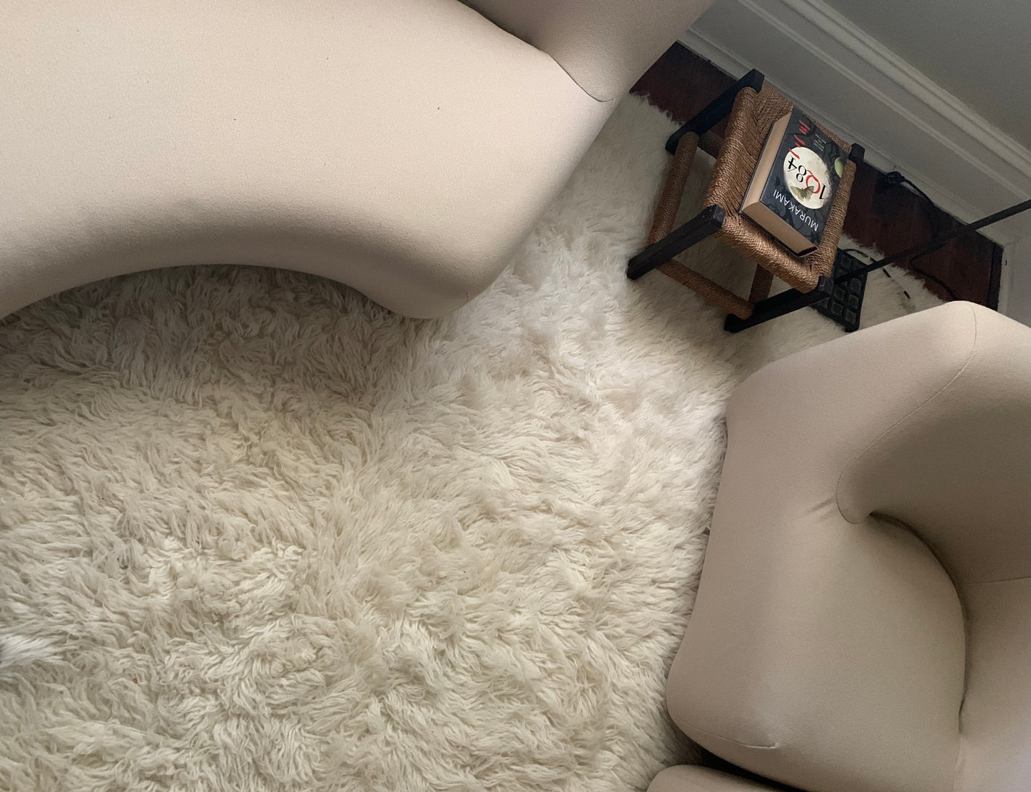 Featherston Numero VII Modular Sofa Reupholstered in Soft Wool