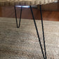 1950s Boomerang Wicker Coffee Table