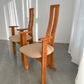 - Vintage Wavy High Back Chair