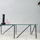 Geometric Glass Top Coffee Table