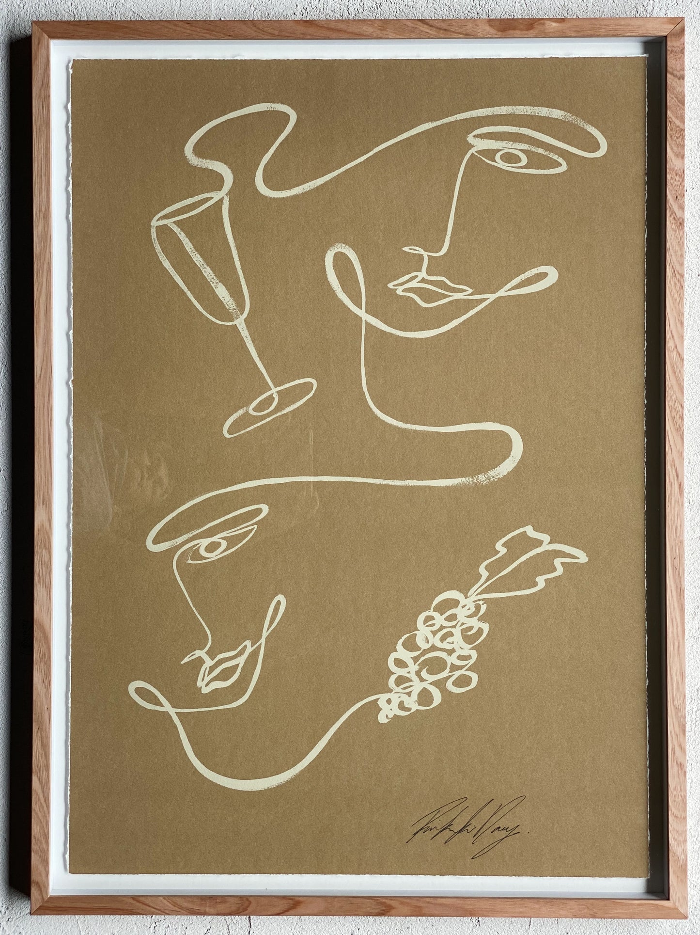 “3pm” By Rikki Day ~ Float framed in Tasmanian Oak, limited edition