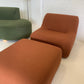 - Featherston Numero Boucle Armchair and Ottoman