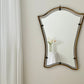 Fontana Arte Style Mirror, Italy 1950s