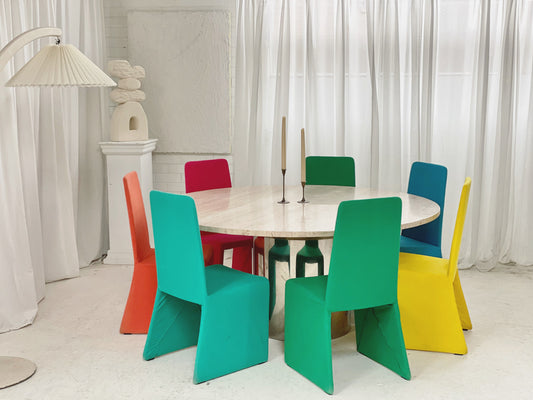 Italian Diamanté Chairs by Claudio Salocchi