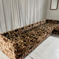 - Vintage Geometric Velvet Modular Sofa