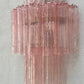 Murano Sconce - Venini TRONCHI PINK - One Available