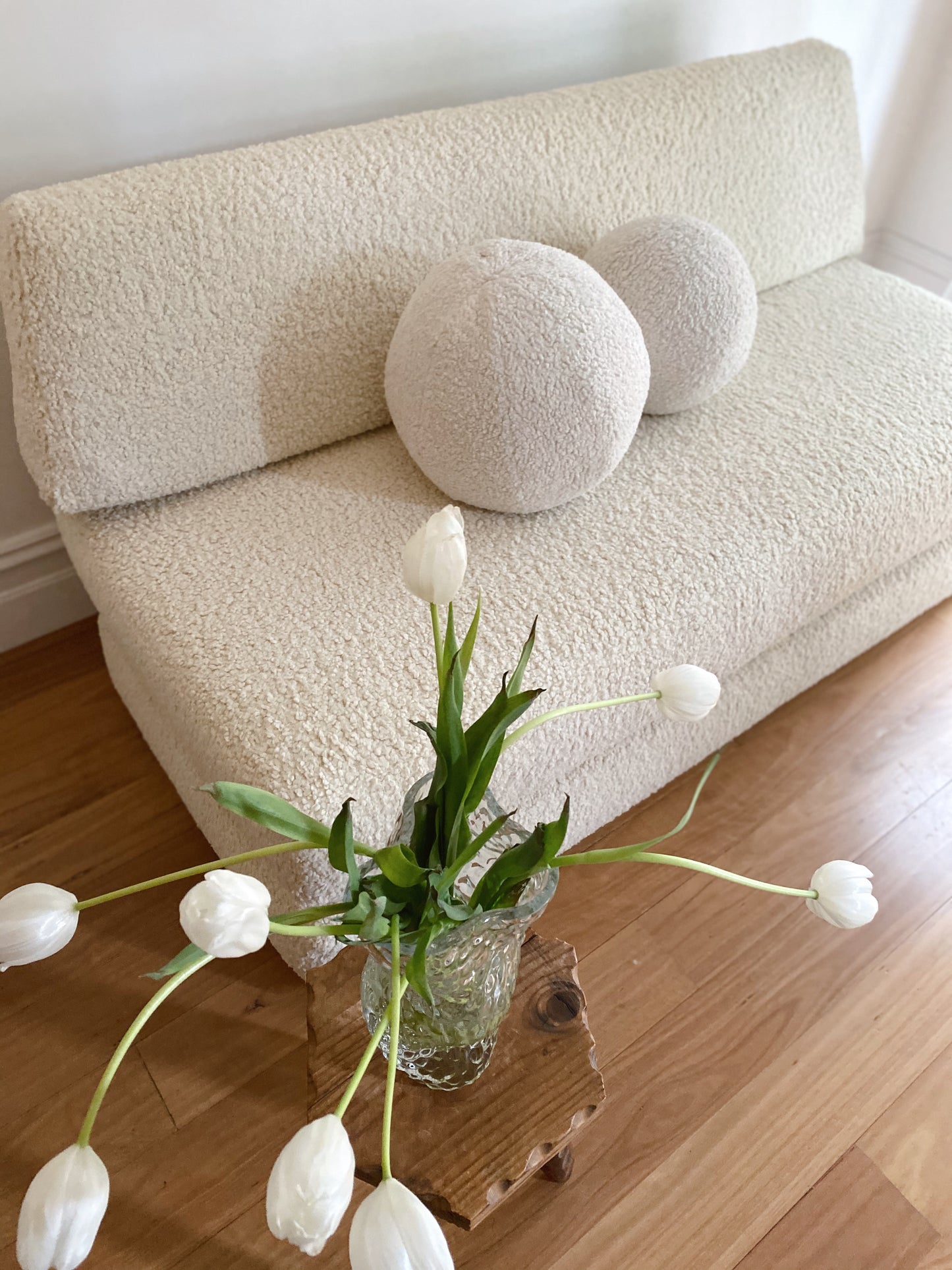 Boucle Modular Sofa / Day Bed