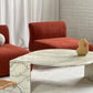 Vintage Marble Tear Drop Coffee Table
