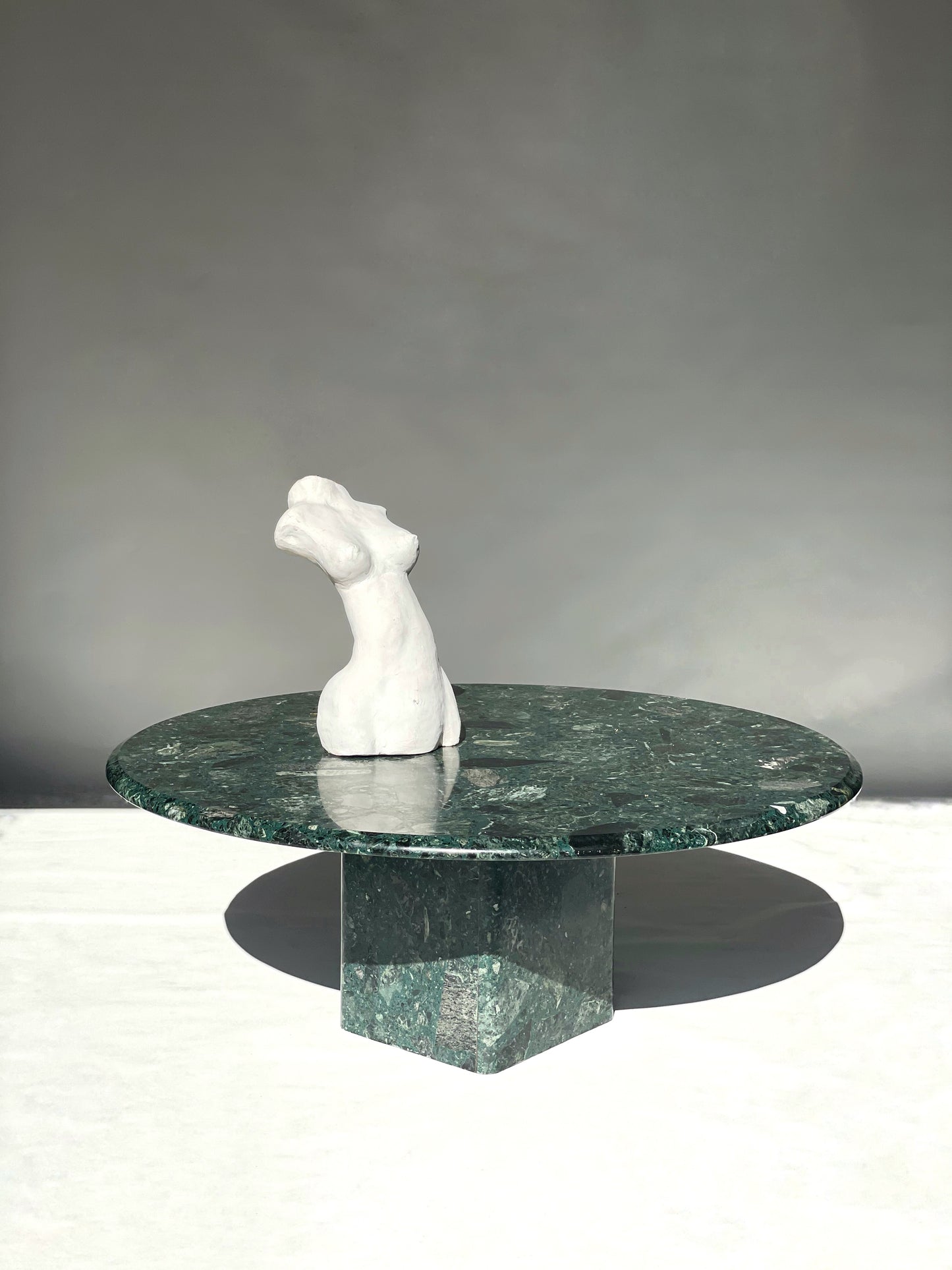 Green Marble Palladiana Coffee Table