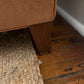 - Custom British Howard & Sons-Style Sofa in Ginger Velvet