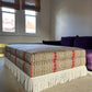 Oversized Ottoman with Bullion Fringe Skirt