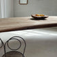 Custom Large Wooden Curved Table