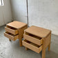 - Set of Two Vintage Kalmar Bedside Tables