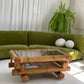 Bespoke Olive Curved Modular Sofa