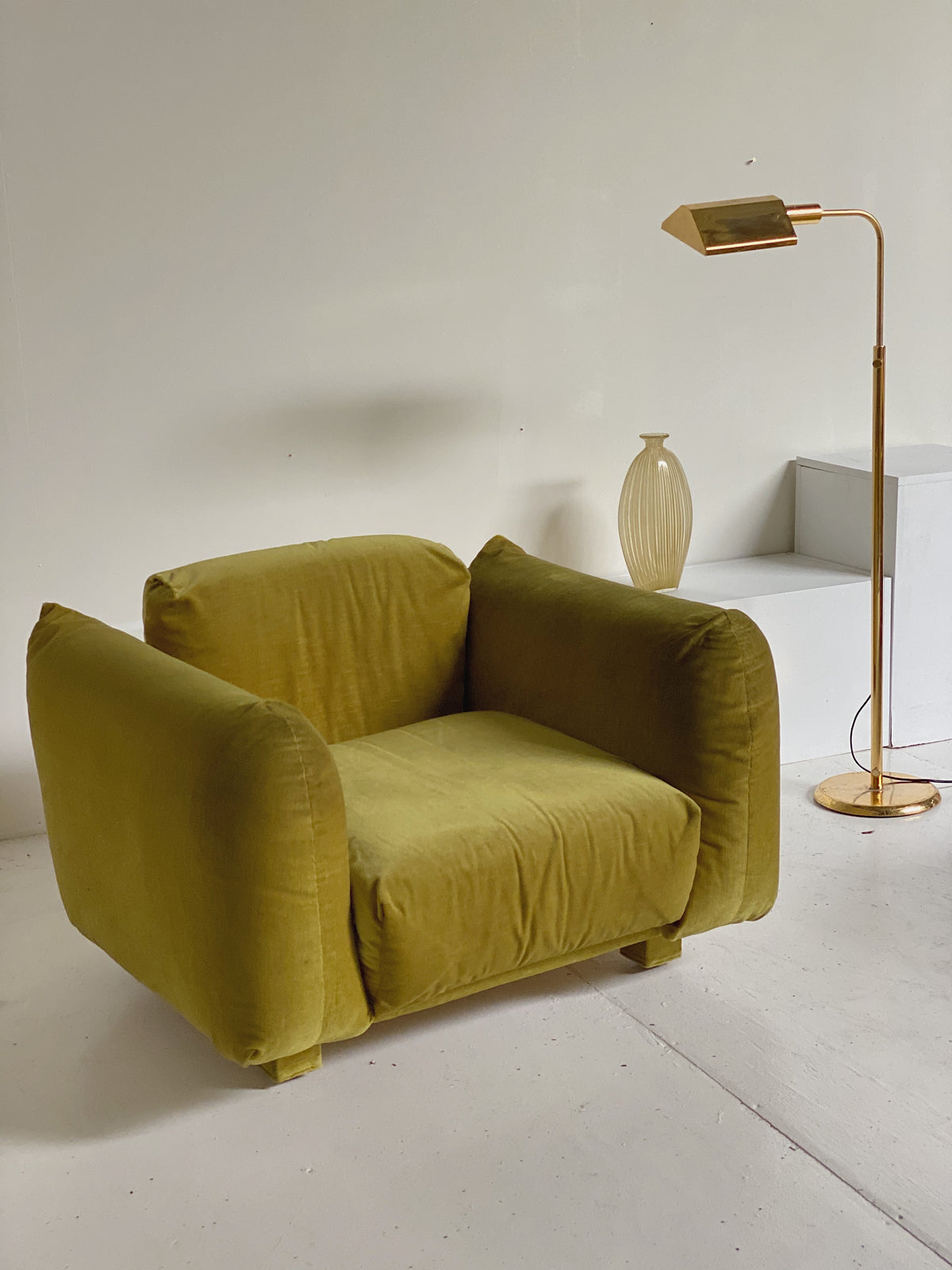 Chubby Velvet Lounge Chair