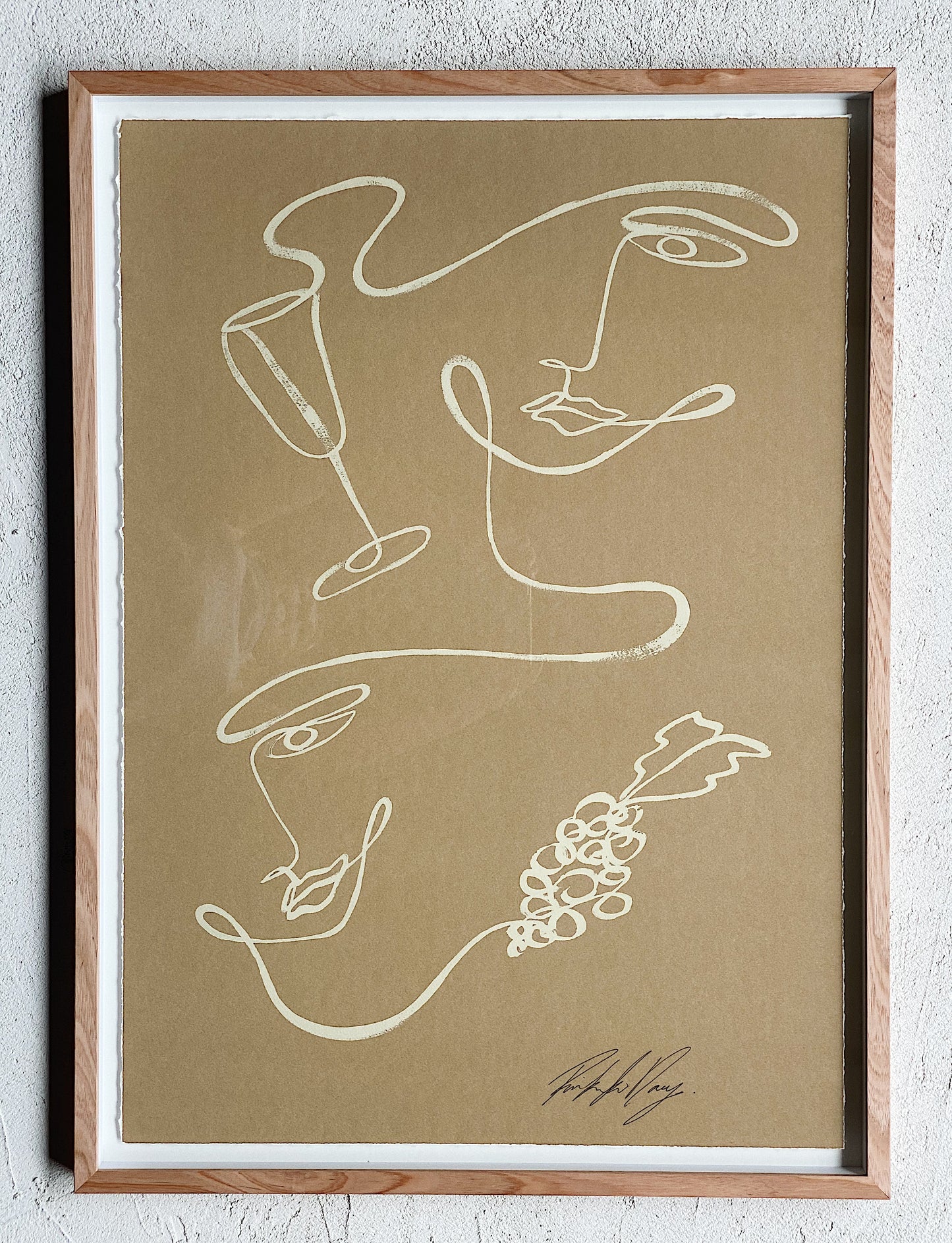“3pm” By Rikki Day ~ Float framed in Tasmanian Oak, limited edition